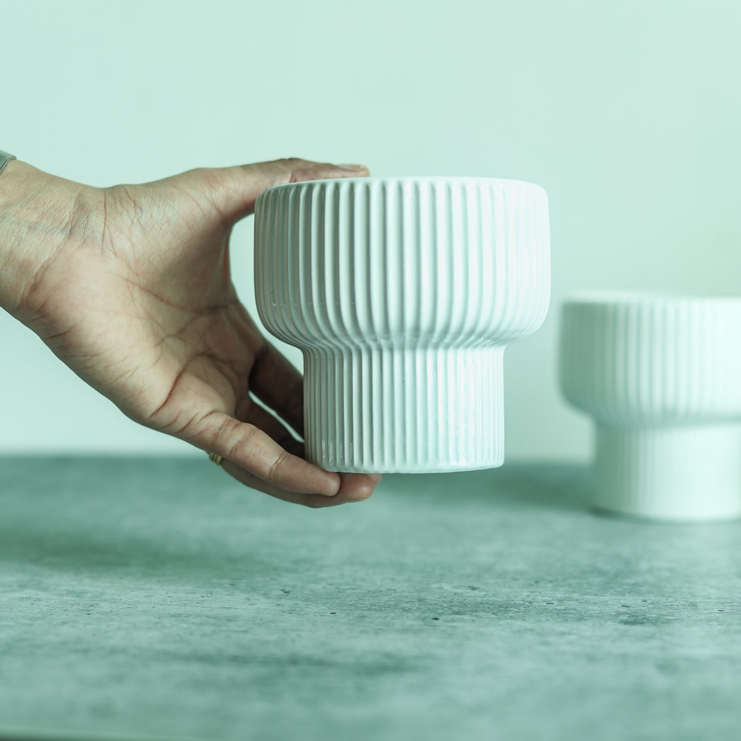 Tart 4" Ceramic Pot (set of 2)