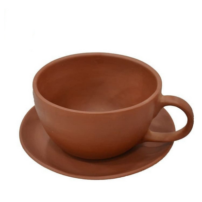 Giant Terracotta Cup Saucer Planter